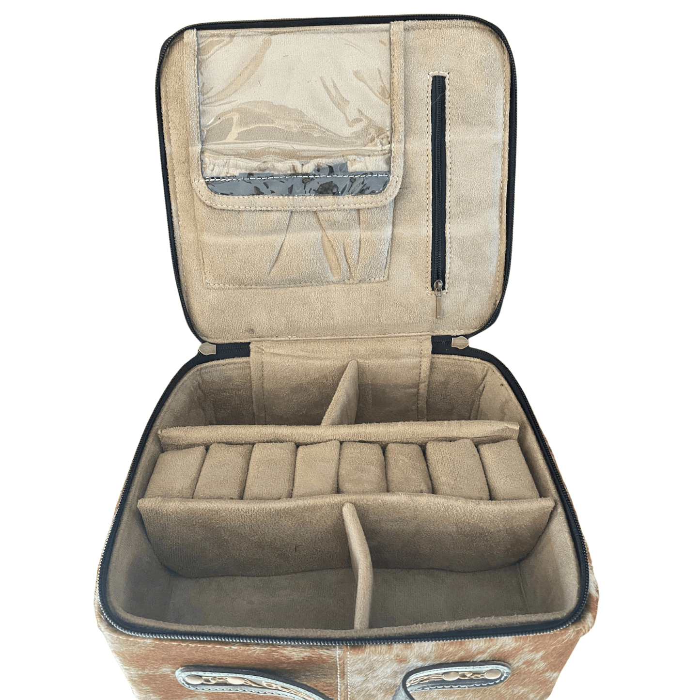 leather tooled jewellery box, brown leather, tan leather, cowhide, western wear, jewellery box