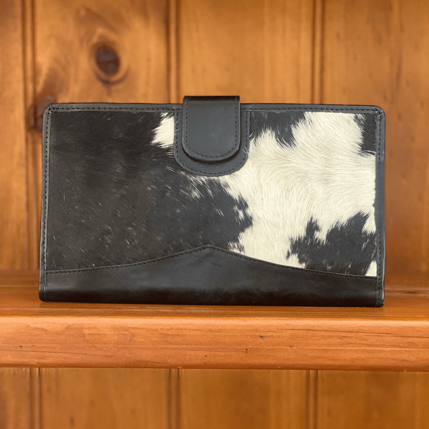 Handmade genuine cowhide leather women’s purse