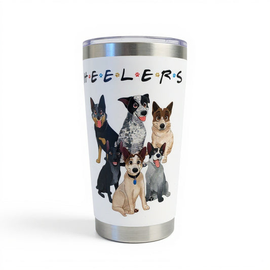H.E.E.L.E.R.S. 20oz Tumbler – Stainless Steel Insulated Travel Mug with Lid
