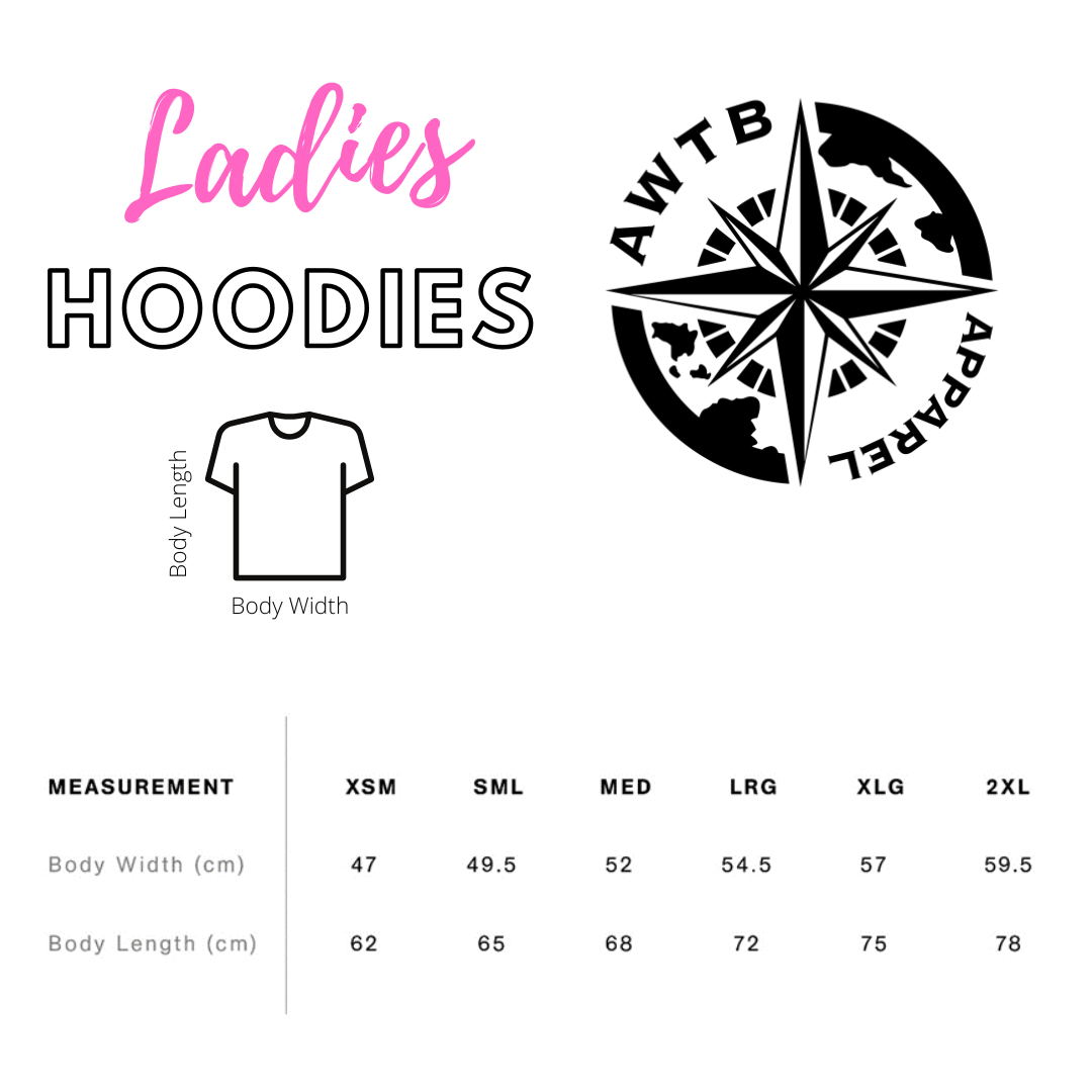 Hunt Eat Sleep Repeat women’s pink artwork hoodie – AWTB Apparel outdoor fleece pullover for camping and adventure