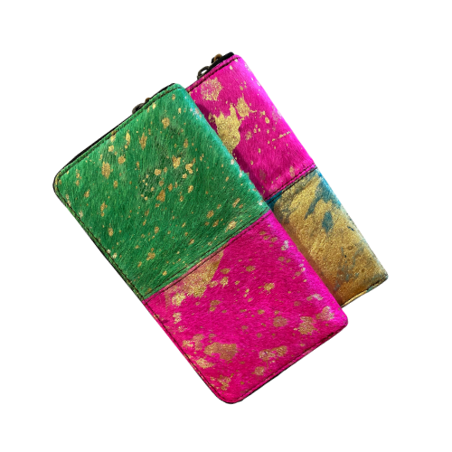 gold,pink,red,green,purse,leather,cowhide,wallets,ladies,womens purse