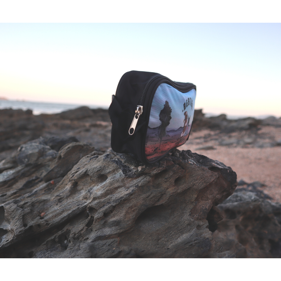 toiletry bag, heelers, cattle dogs, blue heeler