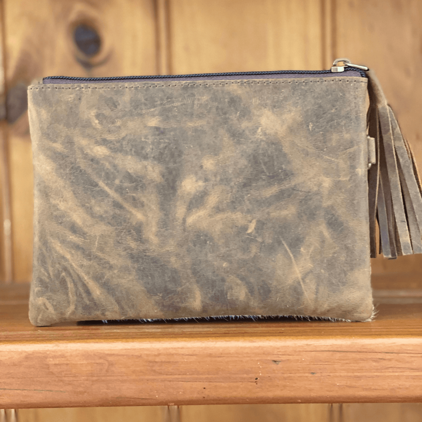 Mini Maple Clutch - Cowhide Leather Clutch