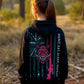 HUNT, EAT, SLEEP, REPEAT Kids Black Pullover