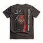 Hunt, Eat, Sleep, Repeat kids tee by AWTB Apparel – black cotton t-shirt