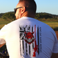 mens cotton tee, white, black, charcoal, hunting, pigs, red, australian, tshirts