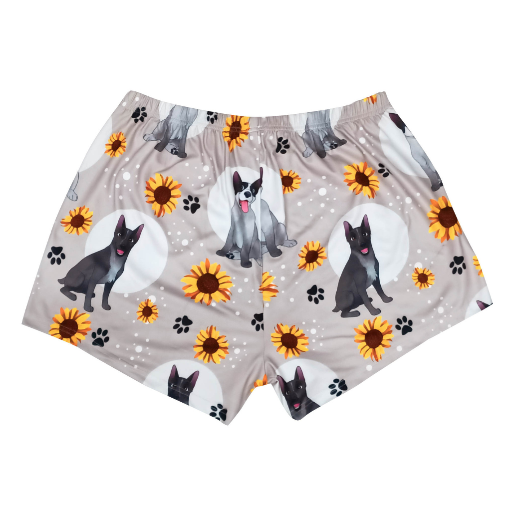 Sunflowers & Heeler Pjs Set - Womens